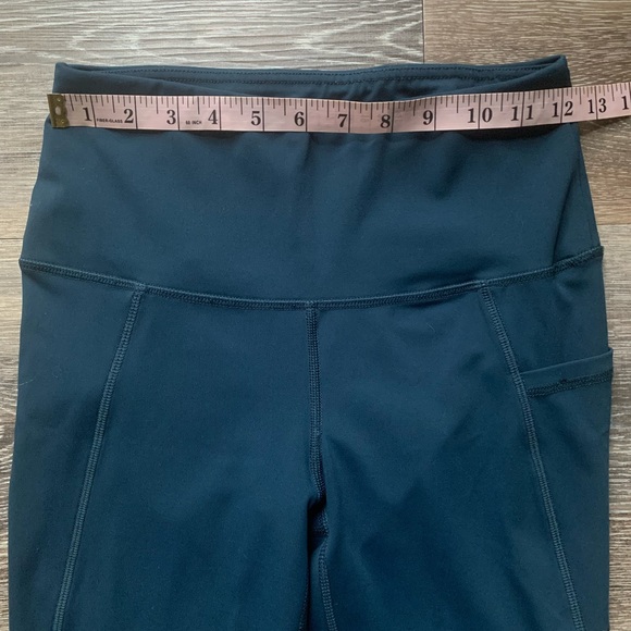 X by Gottex Dark Blue Vanessa Ankle Leggings with Pockets S - Picture 4 of 7